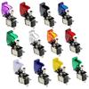 Mercury_Group, Illuminated Led Toggle Switch With Missile Style Flick Cover 12V Car Dash - (Color:White Transparent) view 2