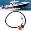 Start Stop Switch for Marine Boat Outboard Engine, Keyless Push, ABS Material, 45cm Wire view 3