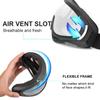 LJDJ Motorcycle Goggles - Glasses Set of 2 - Dirt Bike ATV Motocross Anti-UV Adjustable Riding Offroad Protective Combat Tactical Military Goggles for Men Women Kids Youth Adult view 3