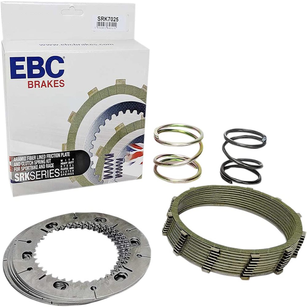 EBC Brakes SRK Complete Clutch Kit Compatible for Harley Davidson XLH Sportster 900 1971