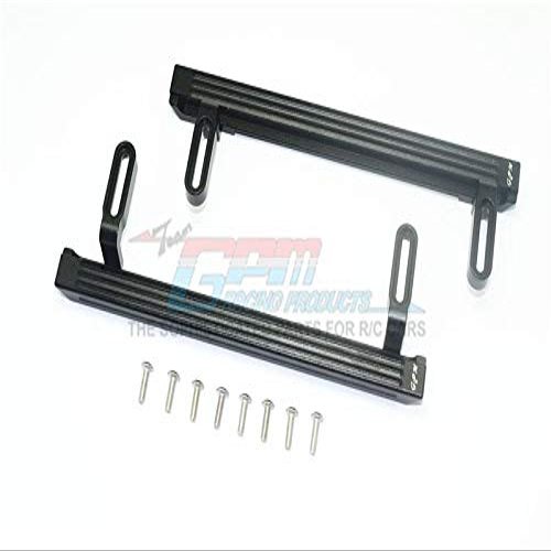 Aluminum Side Steps For Traxxas TRX-4 Mercedes-Benz G500 (82096-4) / TRX-6 Mercedes-Benz G63 (88096-4) - 1Pr Set Black