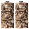 Obacle Face Mask for Sun Dust Wind Protection Breathable Seamless Face Mask Headband Bandana for Men Women Thin Neck Gaiter for Motorcycle Fishing Hunting Outdoor Sport (Python Skin Light Brown) view 3