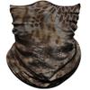 Face Mask for Sun Dust Wind Protection Breathable Seamless Face Mask Headband Bandana for Men Women Thin Neck Gaiter for Motorcycle Fishing Hunting Outdoor Sport (Python Skin Deep Brown) view 1