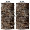 Face Mask for Sun Dust Wind Protection Breathable Seamless Face Mask Headband Bandana for Men Women Thin Neck Gaiter for Motorcycle Fishing Hunting Outdoor Sport (Python Skin Deep Brown) view 3