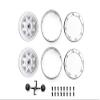 R/C Scale Accessories : Aluminum Wheel 1.9" For 1:10 Crawlers (Design A) - 24Pc Set view 1