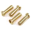 Yeah Racing 5mm Gold Male Bullet Plug 4 pcs #WPT-0128 view 1