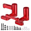 Hobbypark Aluminum Steering Bellcranks, Drag Link for 1/10 Traxxas Slash 2WD / Rustler VXL/Bandit, Replaces Part 3743 (Red) view 1