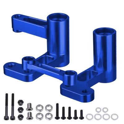 Hobbypark Aluminum Steering Bellcranks, Drag Link for 1/10 Traxxas Slash 2WD / Rustler VXL/Bandit, Replaces Part 3743 (Navy Blue)