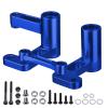 Hobbypark Aluminum Steering Bellcranks, Drag Link for 1/10 Traxxas Slash 2WD / Rustler VXL/Bandit, Replaces Part 3743 (Navy Blue) view 1