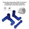 Hobbypark Aluminum Steering Bellcranks, Drag Link for 1/10 Traxxas Slash 2WD / Rustler VXL/Bandit, Replaces Part 3743 (Navy Blue) view 2