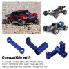 Hobbypark Aluminum Steering Bellcranks, Drag Link for 1/10 Traxxas Slash 2WD / Rustler VXL/Bandit, Replaces Part 3743 (Navy Blue) view 3