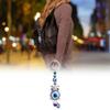 Hanging Car Charm Blue Evil Eye Healing Owl Keychain Key Wall Hanging Ornament Turkish Glass Amulet Charm Pendant Blessing Gift Good Luck view 2