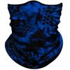 Obacle Face Mask for Sun Dust Wind Protection Breathable Seamless Face Mask Headband Bandana for Men Women Thin Neck Gaiter for Motorcycle Fishing Hunting Outdoor (Python Skin Deep Blue Black) view 1