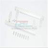Aluminum Side Steps For Traxxas TRX-4 Mercedes-Benz G500 (82096-4) / TRX-6 Mercedes-Benz G63 (88096-4) - 1Pr Set Silver view 1