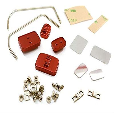 Integy Billet Machined Side Mirror Set for Custom 1/14 Semi-Tractor Truck