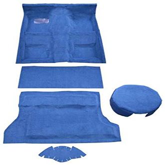 Automotive Carpet Compatible with 1979 to 1983 AMC Spirit, 2 Door Liftback, Complete Set (820-Saddle Plush Cut Pile)