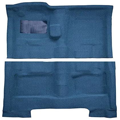 ACC Automotive Carpet Compatible with 1962 to 1973 Chrysler Newport, 2 Door 4 Speed (853-Silver Plush Cut Pile)
