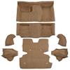Automotive Carpet Compatible with 1977 Datsun 280Z, 2-Seater Complete Kit, with Wheel Wells and Shock Covers (2005-Orange Neon Cut Pile) view 1