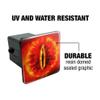 GRAPHICS & MORE THE Lord of THE Rings Eye of Sauron Tow Trailer Hitch Cover Plug Insert view 2