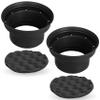 NVX XBAF65 2 Piece 6.5" or 6.75" Weatherproof Silicone Rubber Speaker Baffle Kit view 1