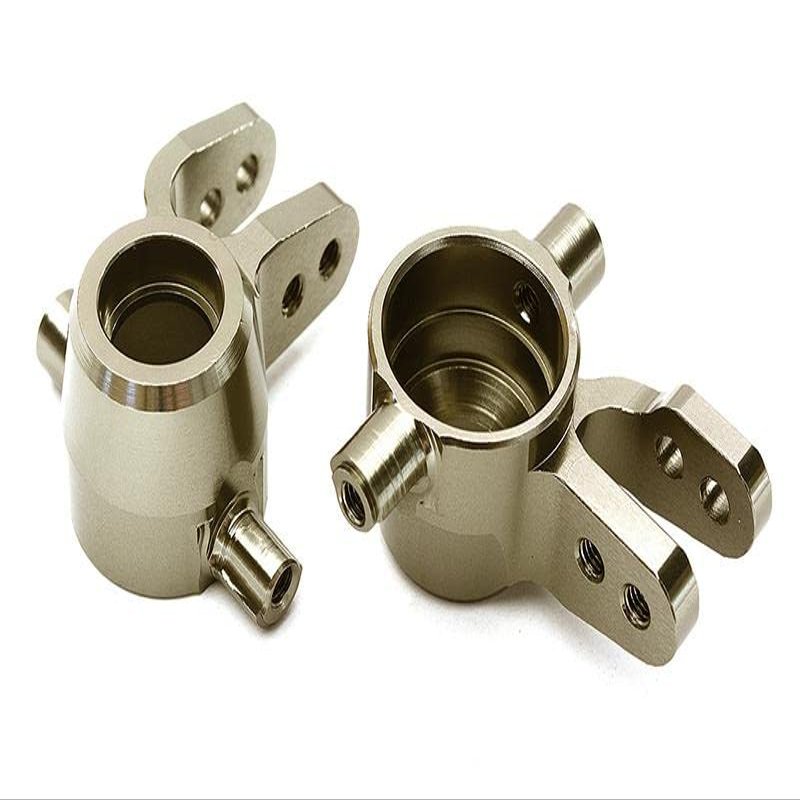 Billet Machined Steering Knuckles for Traxxas 1/10 Rustler 4X4 6837