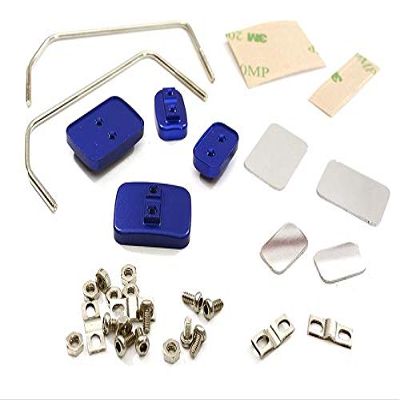 Integy Billet Machined Side Mirror Set for Custom 1/14 Semi-Tractor Truck