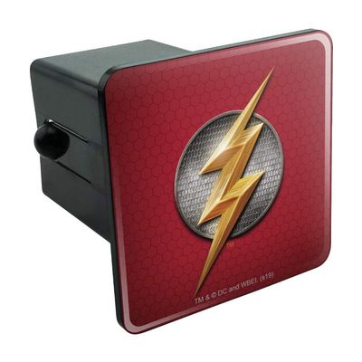 GRAPHICS & MORE Justice League Movie Flash Logo Tow Trailer Hitch Cover Plug Insert