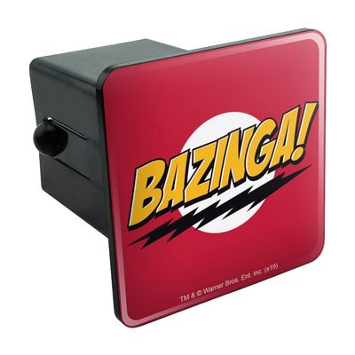 GRAPHICS & MORE The Big Bang Theory Sheldon Bazinga Tow Trailer Hitch Cover Plug Insert