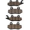 Motadin Rear Brake Pads compatible with Yamaha WOLVERINE 700 R-SPEC YXE700 2016-2018 / EPS SE HUNTER view 1