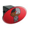 GRAPHICS & MORE Justice League Cyborg Cute Chibi Character Oval Tow Trailer Hitch Cover Plug Insert view 1