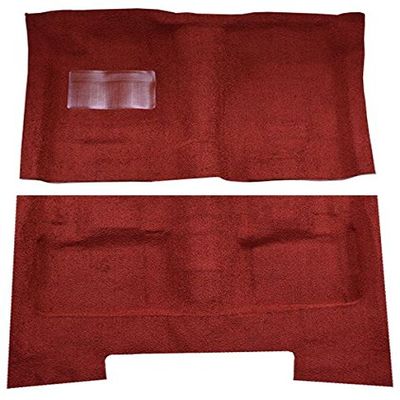 Automotive Carpet Compatible with 1969 to 1973 Chrysler Town and Country Wagon, 4 Door (801-Black Plush Cut Pile)