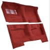 Automotive Carpet Compatible with 1969 to 1973 Chrysler Town and Country Wagon, 4 Door (801-Black Plush Cut Pile) view 2