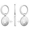 PRS Vinyl Hibiscus Turtle Double Sided Stainless Steel Keychain Key Ring Chain Holder Car/Key Finder view 2