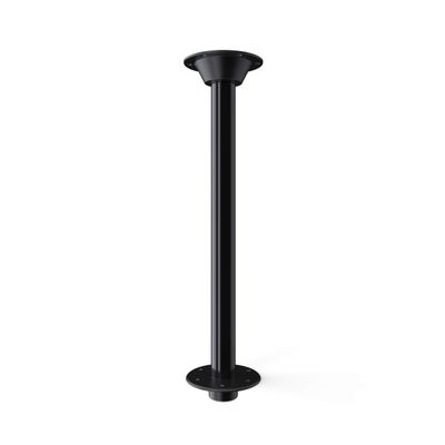 Manufacturers' Select ITC RV Table Leg System. SurFit 27" Leg, Black, Recessed Mount with Polymer Floor Base and Table Base