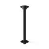 Manufacturers' Select ITC RV Table Leg System. SurFit 27" Leg, Black, Recessed Mount with Polymer Floor Base and Table Base view 1
