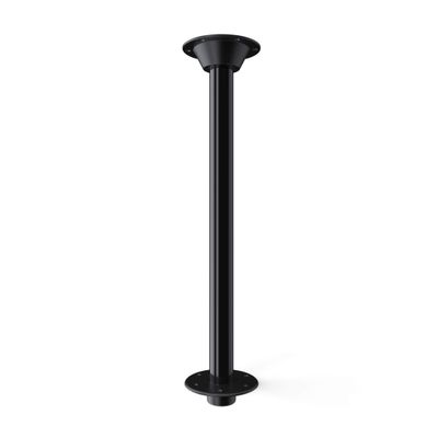 Manufacturers' Select ITC RV Table Leg System. SurFit 29" Leg, Black, Recessed Mount with Polymer Floor Base and Table Base