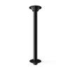 Manufacturers' Select ITC RV Table Leg System. SurFit 29" Leg, Black, Recessed Mount with Polymer Floor Base and Table Base view 1