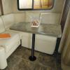 Manufacturers' Select ITC RV Table Leg System. SurFit 29" Leg, Black, Recessed Mount with Polymer Floor Base and Table Base view 2