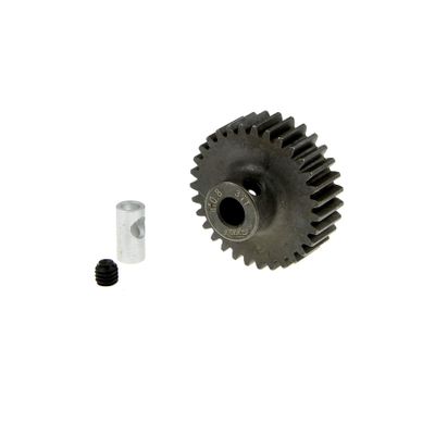 GDS Racing M0.8 Steel Pinion Gear for 1/8"(3.175mm) and 5mm Shaft (31T)