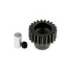 GDS Racing M0.8 Steel Pinion Gear for 1/8"(3.175mm) and 5mm Shaft (21T) view 2