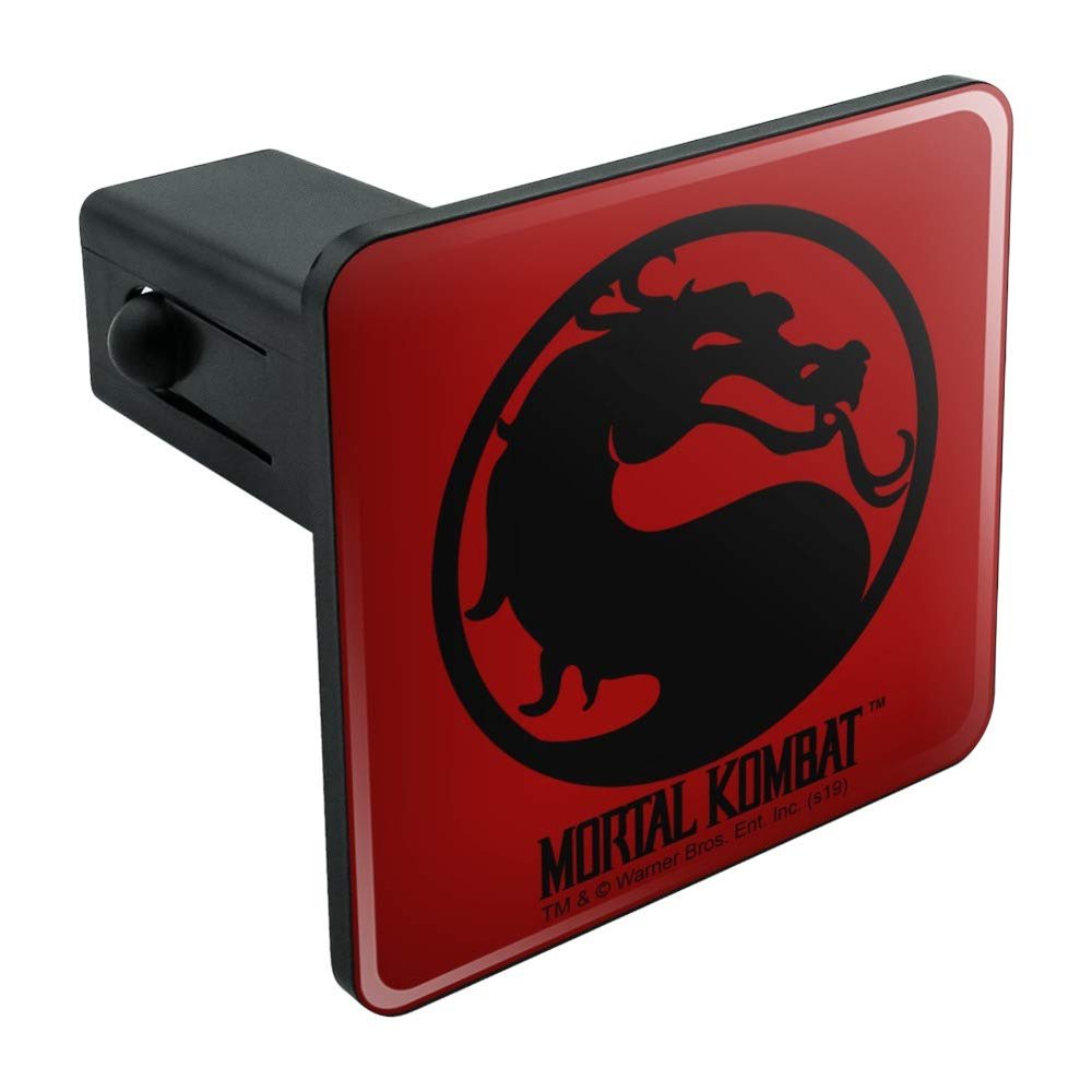 GRAPHICS & MORE Mortal Kombat Symbol Tow Trailer Hitch Cover Plug Insert