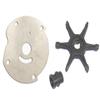 Water Pump Impeller Repair Kit for Johnson Evinrude 5.5 6 7.5 Hp 1952-1978 (Read Product Description for Exact Application) Replaces 18-3202 277181 view 1