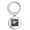 PRS Vinyl Gooseberry Falls State Park Explore Wanderlust Camping Hike Double Sided Stainless Steel Keychain Key Ring Chain Holder Car/Key Finder view 1