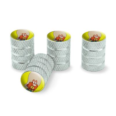 GRAPHICS & MORE Looney Tunes Yosemite Sam Tire Rim Wheel Aluminum Valve Stem Caps