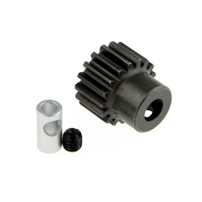GDS Racing M0.8 Steel Pinion Gear for 1/8"(3.175mm) and 5mm Shaft (17T)