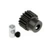 GDS Racing M0.8 Steel Pinion Gear for 1/8"(3.175mm) and 5mm Shaft (17T) view 1