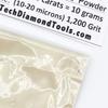 TechDiamondTools Diamond Powder for Polishing Glass Quartz Marble Rock Jewelry Stone Windshield Travertine Gemstone 1,200 Grit 10-20 Microns - 100 Carats = 20 Grams USA Made Scratch Remover view 3