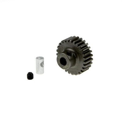 GDS Racing M0.8 Steel Pinion Gear for 1/8"(3.175mm) and 5mm Shaft (27T)