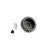 GDS Racing M0.8 Steel Pinion Gear for 1/8"(3.175mm) and 5mm Shaft (27T) view 2