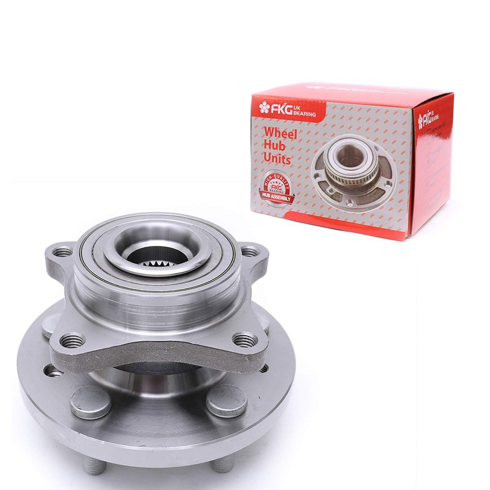 FKG 515067 Front Wheel Bearing Hub Assembly fit for 2005-2009 Land Rover LR3, 2010-2016 Land Rover LR4, 2006-2013 Land Rover Range Rover Sport, 5 Lugs